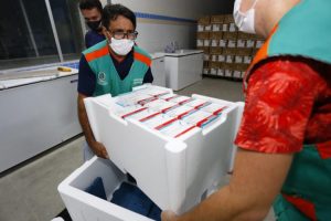 Read more about the article Ceará recebe mais de 66 mil doses da vacina Pfizer nesta sexta