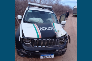 Read more about the article Viatura da Polícia Militar se envolve em acidente na zona rural de Reriutaba