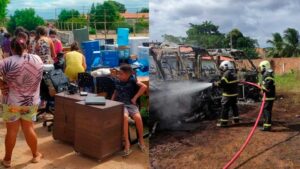 Read more about the article Incêndio destrói ônibus escolares na prefeitura de Tamboril