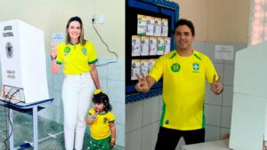 Read more about the article Deputado Júnior e Prefeita Giordanna Mano votam em Nova Russas