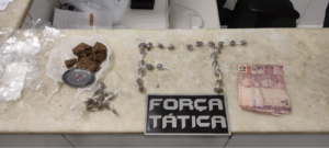 Read more about the article Força Tática prende dupla acusada de tráfico de drogas em Nova Russas