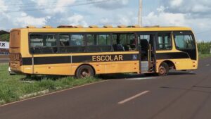 Read more about the article Motorista sofre mal súbito e aluno de 17 anos assume direção de ônibus