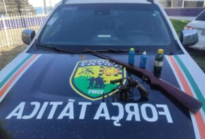 Read more about the article Força Tática prende homem com arma no distrito de Charito em Ipueiras