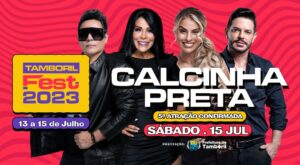 Read more about the article Calcinha Preta é a quinta atração confirmada do Tamboril Fest 2023, anuncia prefeito Marcelo Mota