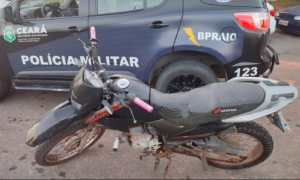 Read more about the article BP Raio recupera motocicleta com queixa de roubo em Ipueiras