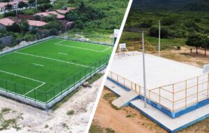 Read more about the article Tamboril valoriza o esporte: Sete areninhas e seis quadras estão sendo construídas