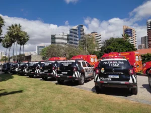 Read more about the article 76 novos veículos são entregues à Polícia Militar e ao Corpo de Bombeiros do Ceará