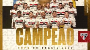 Read more about the article São Paulo empata com Flamengo e conquista título inédito da Copa do Brasil