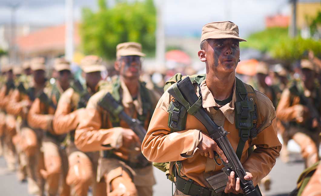 Read more about the article Tamboril se prepara para a Solenidade em Homenagem ao Patrono da Arma de Infantaria, Brigadeiro Sampaio