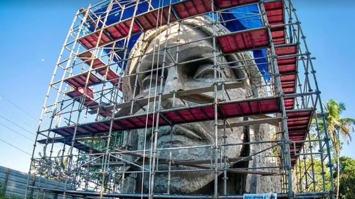 Read more about the article Estátua de Cristo em Alagoas busca título de maior do mundo e é obra de cearense