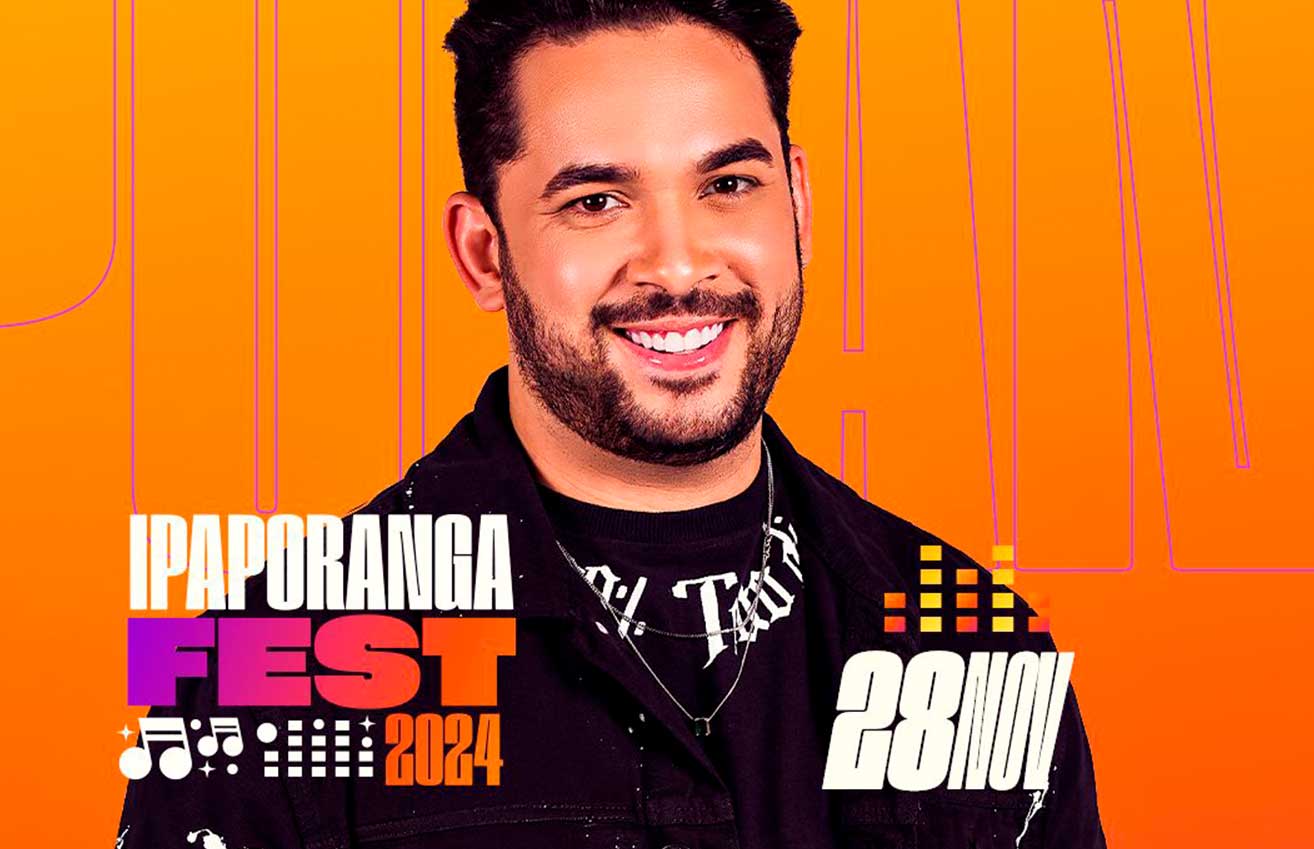 Henry Freitas é a terceira atração confirmada para o Ipaporanga Fest 2024