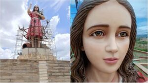Read more about the article Estátua da Beata Menina Benigna é concluída em Santana do Cariri