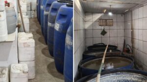 Read more about the article Gin, cachaça e vodka: mais de 237 mil  litros de bebidas são apreendidos no  Ceará