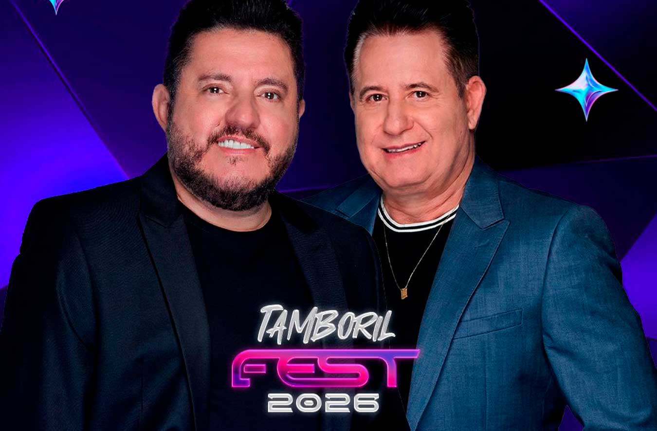 Bruno e Marrone é a primeira atração confirmada para o Tamboril Fest 2026