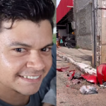 Jovem morre após colidir motocicleta com poste no centro de Ipueiras