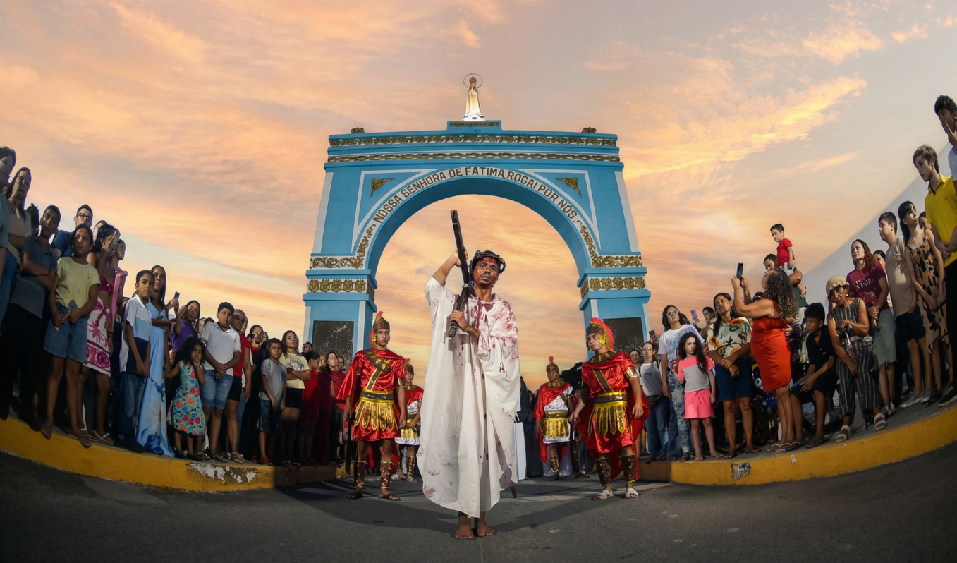 Tradição e fé marcam Via Sacra na  sexta-feira Santa em Ipueiras