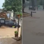 Chuvas intensas em Jericoacoara alagam vila e afetam turismo