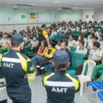Secretaria de Segurança e Cidadania realiza ação educativa de conscientização no trânsito em Santa Quitéria