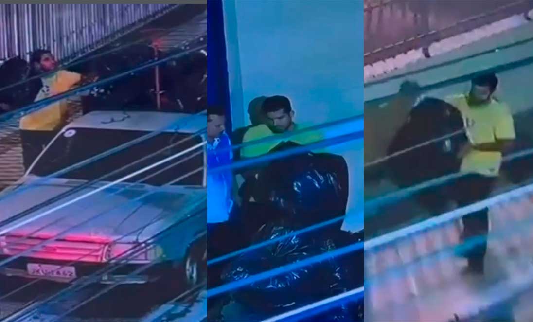 Deputado André Fernandes gera polêmica ao deixar lixo em frente à Prefeitura de  Fortaleza