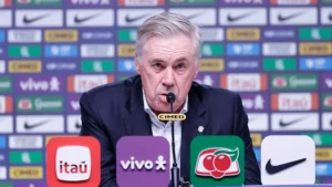 Read more about the article Ancelotti aprova atuação da Seleção e indica time definido para estreia na Copa
