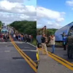 Ônibus com time de basquete capota na CE-187, em Tauá; há mortos e feridos
