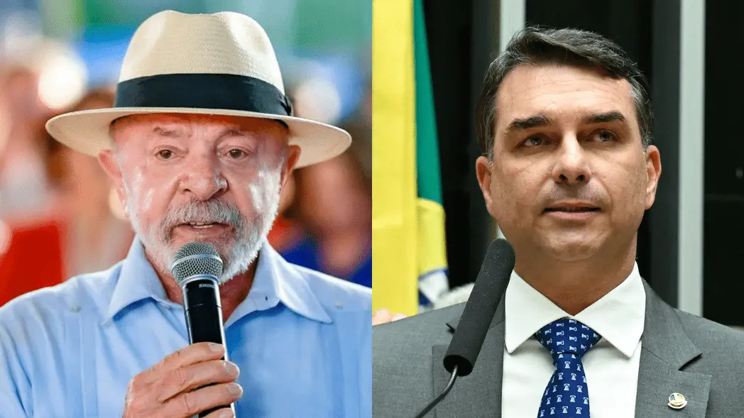 Datafolha: Primeiro turno, Lula, 41% e Flávio Bolsonaro, 31%
