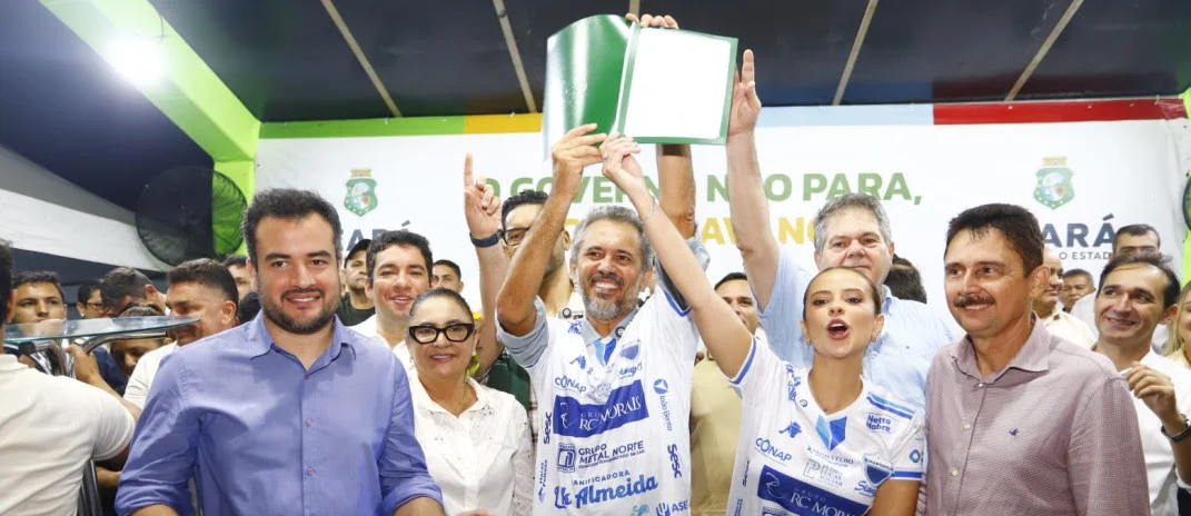 Elmano leva benefícios para distrito de Uiraponga, que sofreu ameaça de facções criminosas