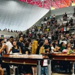 Lágrimas e pétalas de rosas: como foi o adeus aos atletas mortos em acidente de ônibus no CE