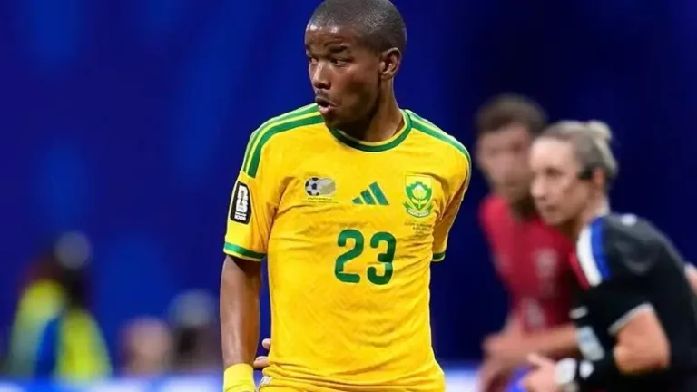Morre Jayden Adams, jogador da África do Sul que disputou a Copa de 2026