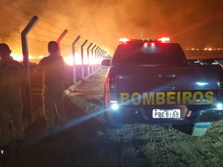 Bombeiros alertam para risco de incêndios florestais em Crateús